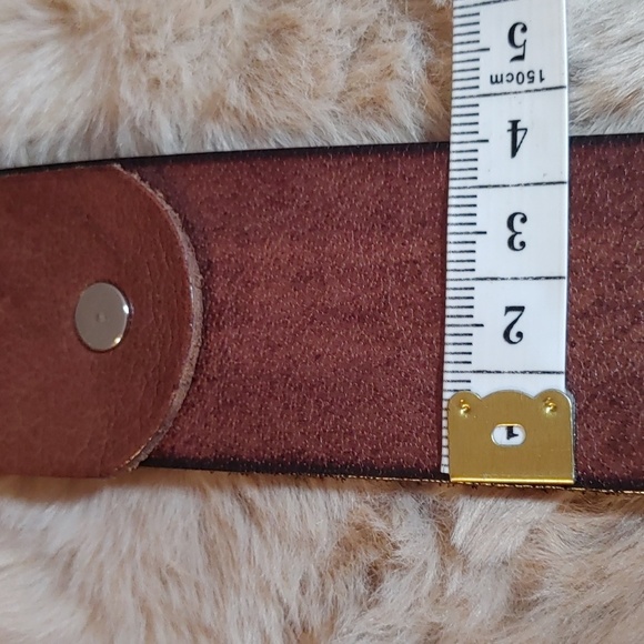 Superdry Unisex Brown leather Belt With Gryphon Belt Buckle - Picture 11 of 17